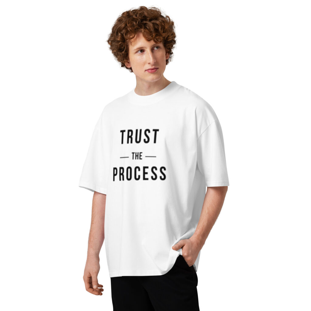 unisex organic oversized high neck t shirt