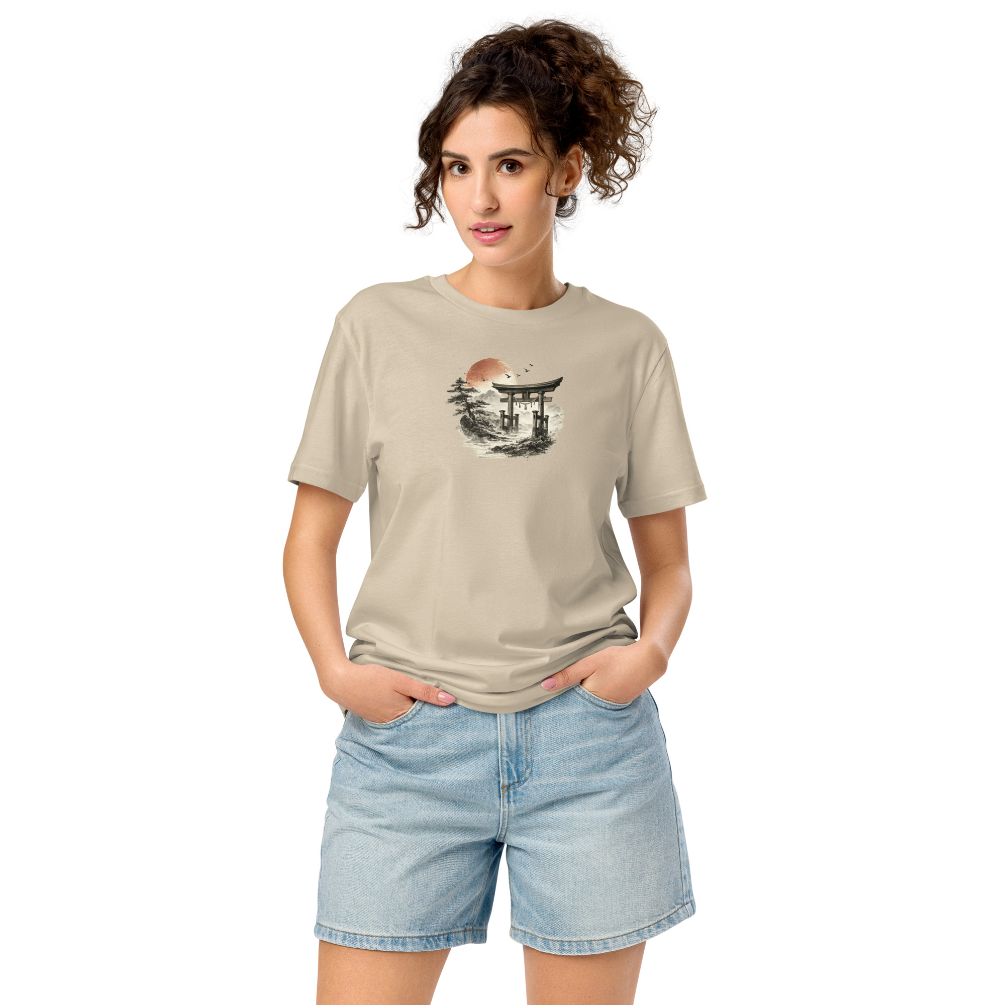 unisex organic mid light t shirt