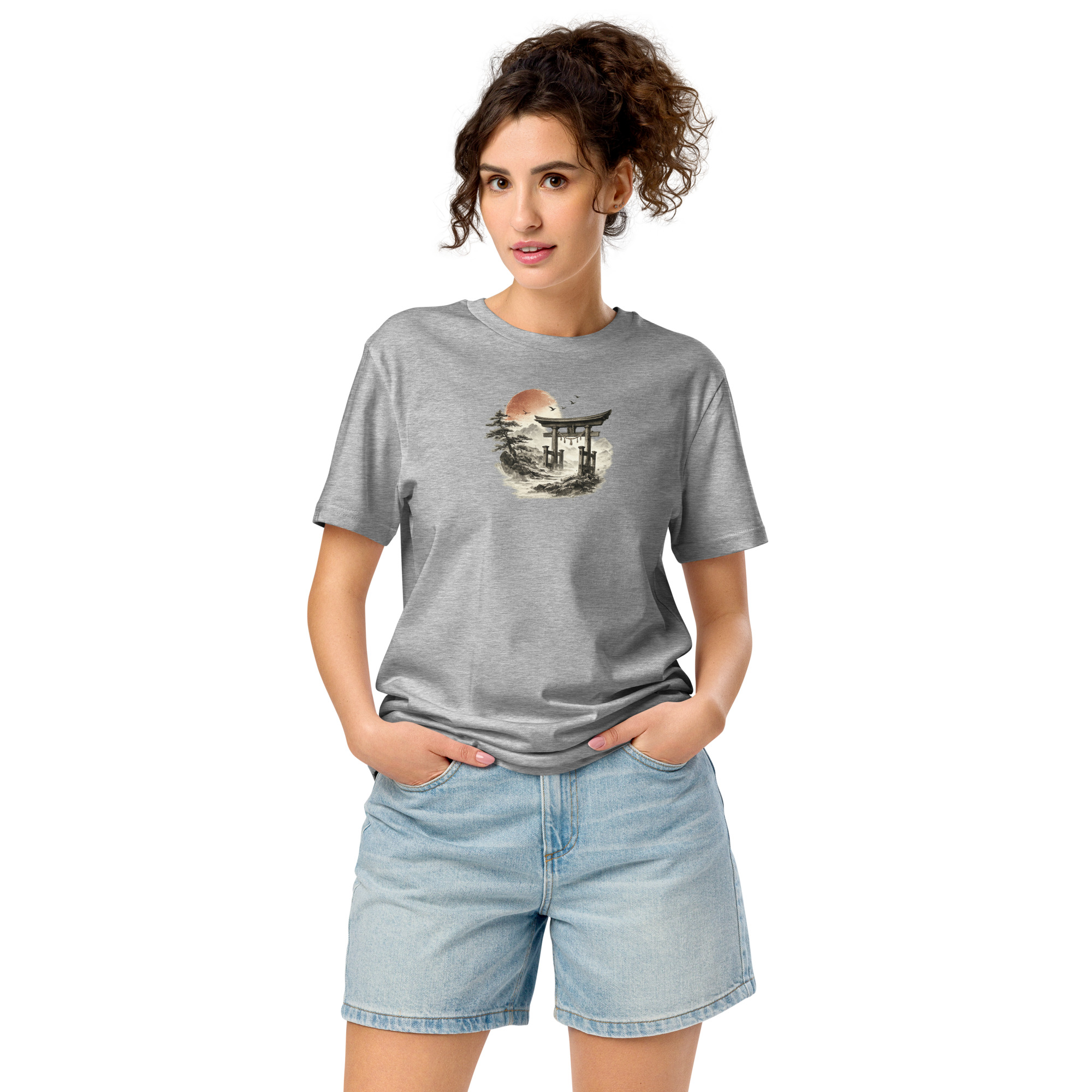 unisex organic mid light t shirt