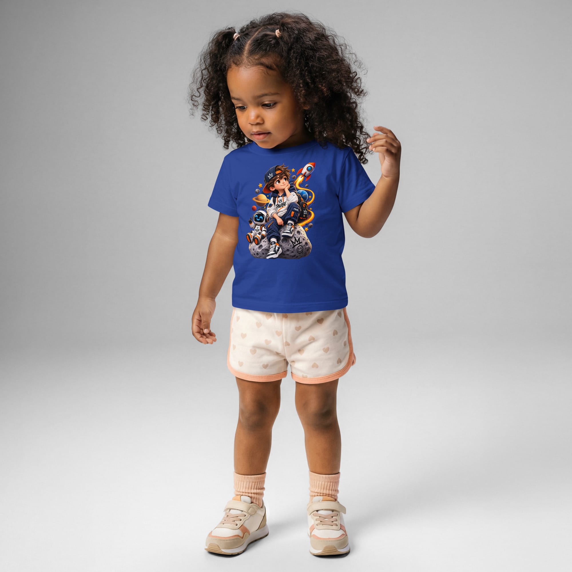 Kids Space T-Shirt | Graphic Astronaut Tee | PAVIBE - Image 10