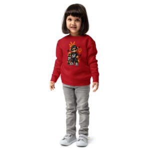 Kids Crew Neck Sweatshirt – Pavibe Streetwear Bear