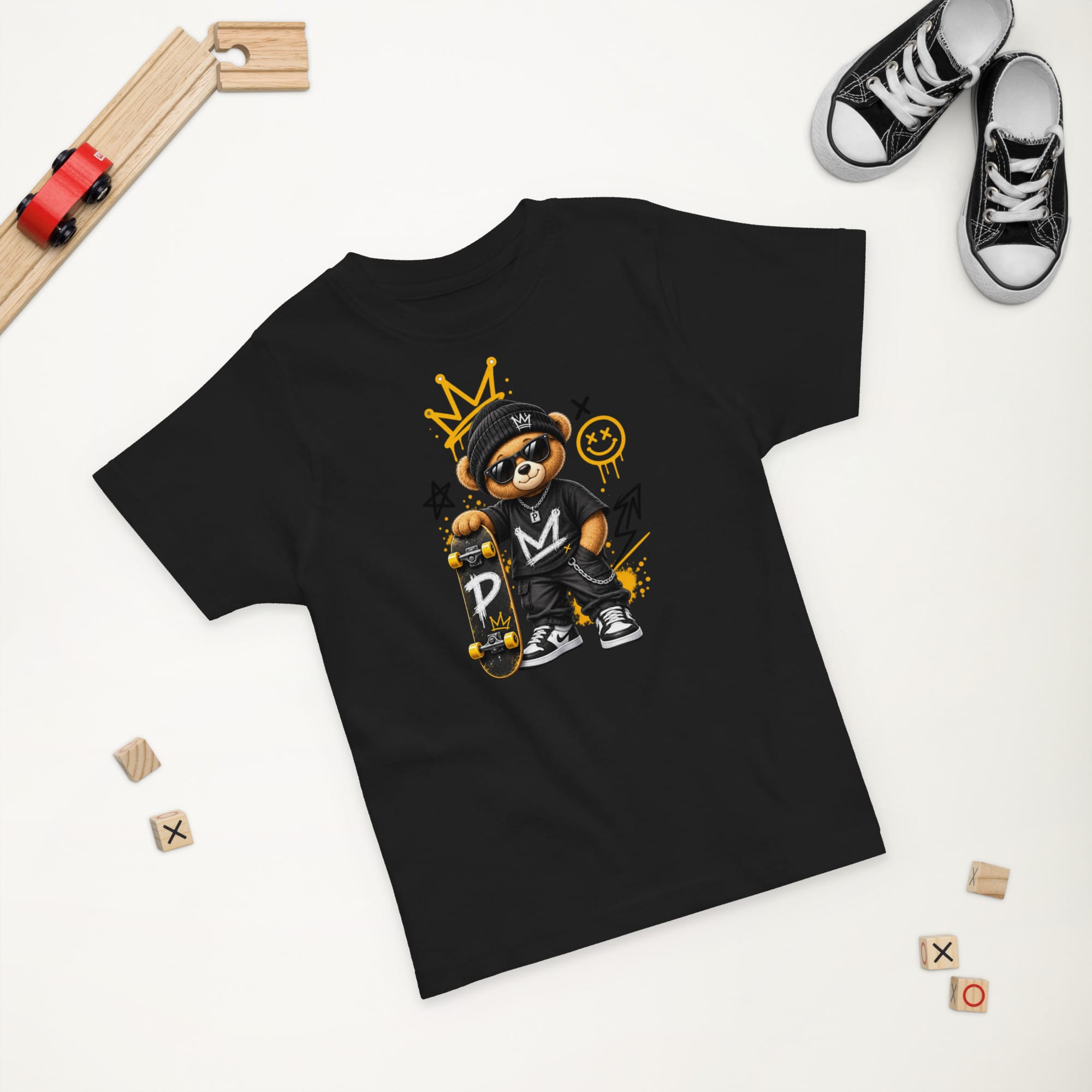 Toddler Graphic T-Shirt | Pavibe Bear Streetwear - Image 14