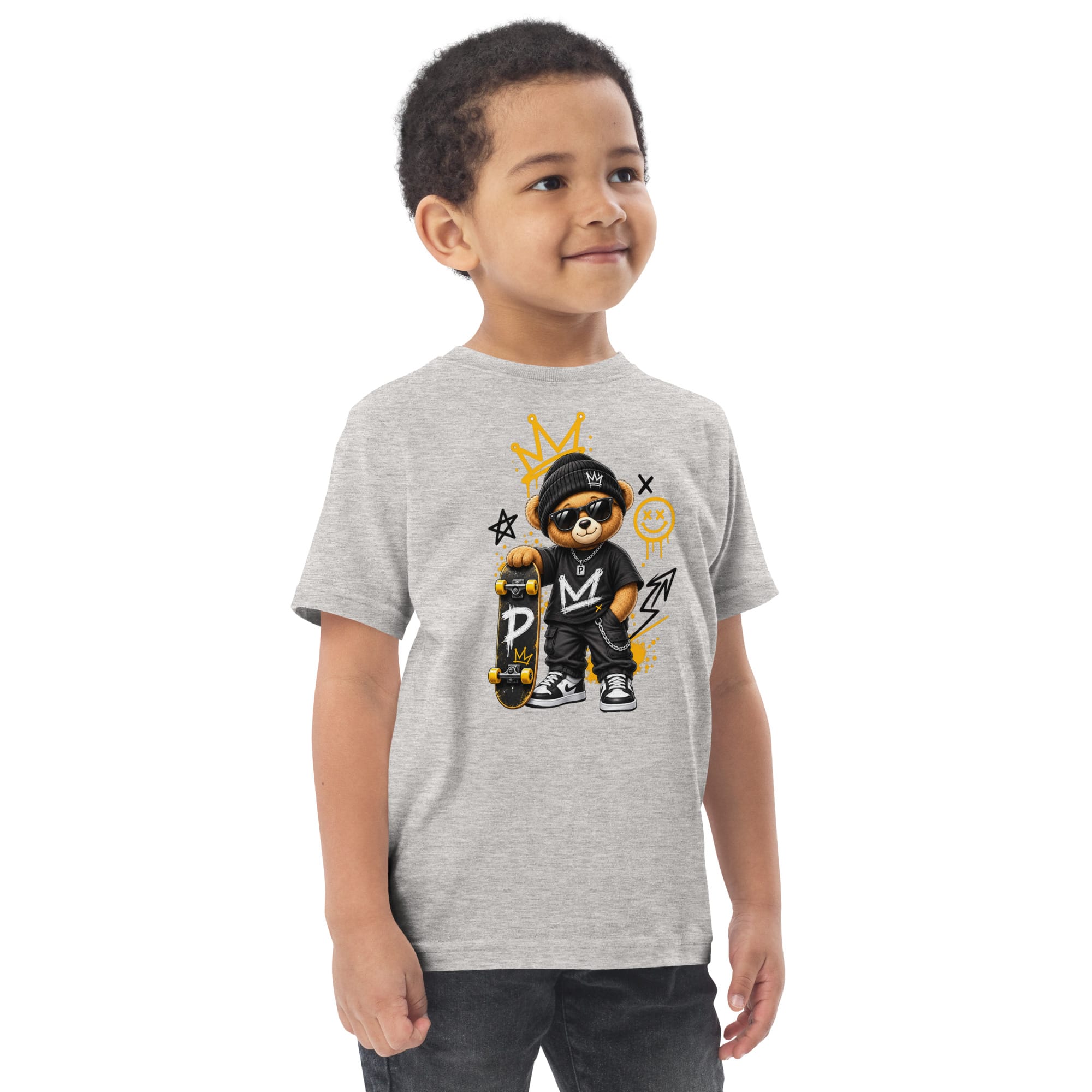 Toddler Graphic T-Shirt | Pavibe Bear Streetwear - Image 5