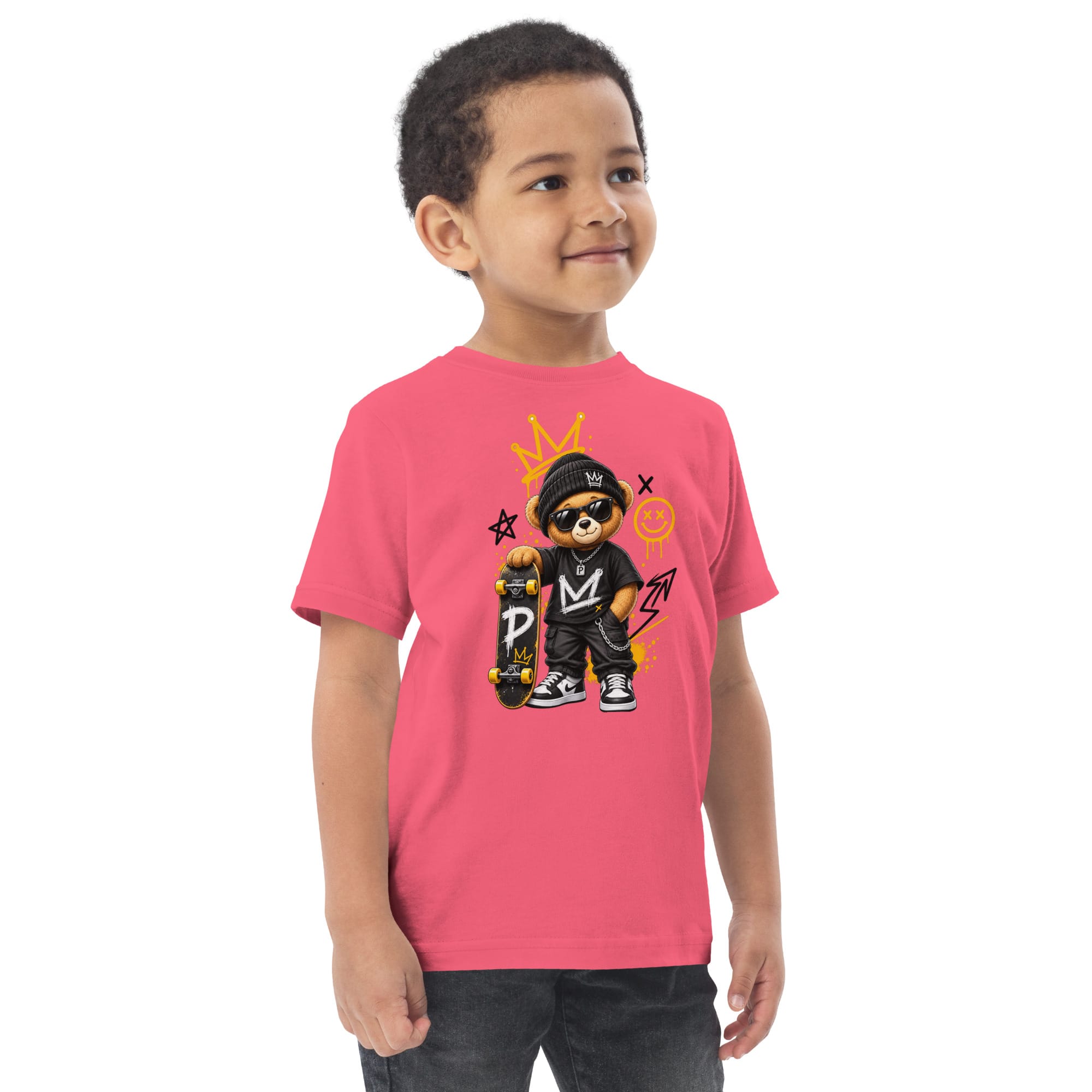 Toddler Graphic T-Shirt | Pavibe Bear Streetwear - Image 4