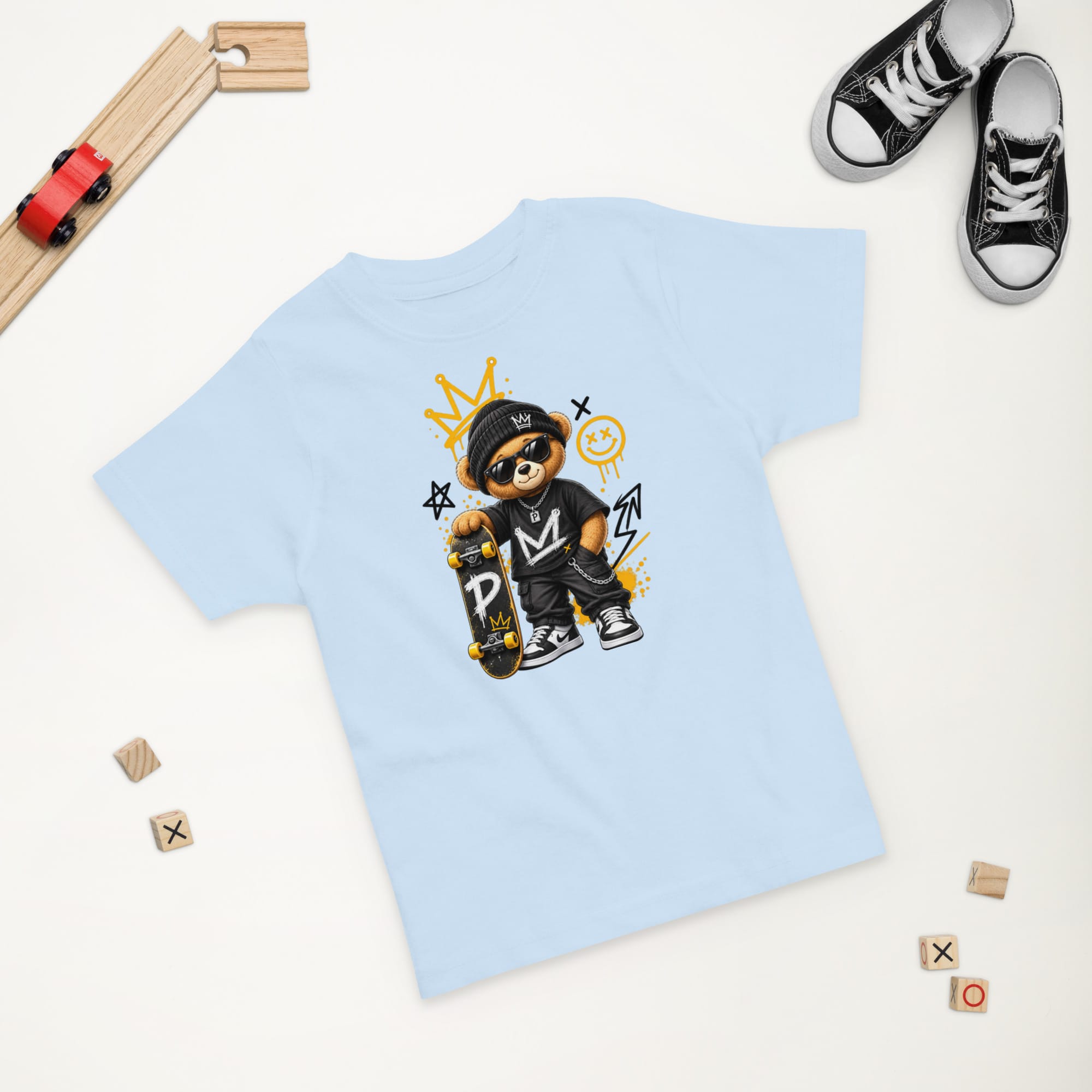 Toddler Graphic T-Shirt | Pavibe Bear Streetwear - Image 11