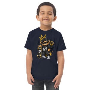 Pavibe toddler graphic t-shirt with streetwear bear design