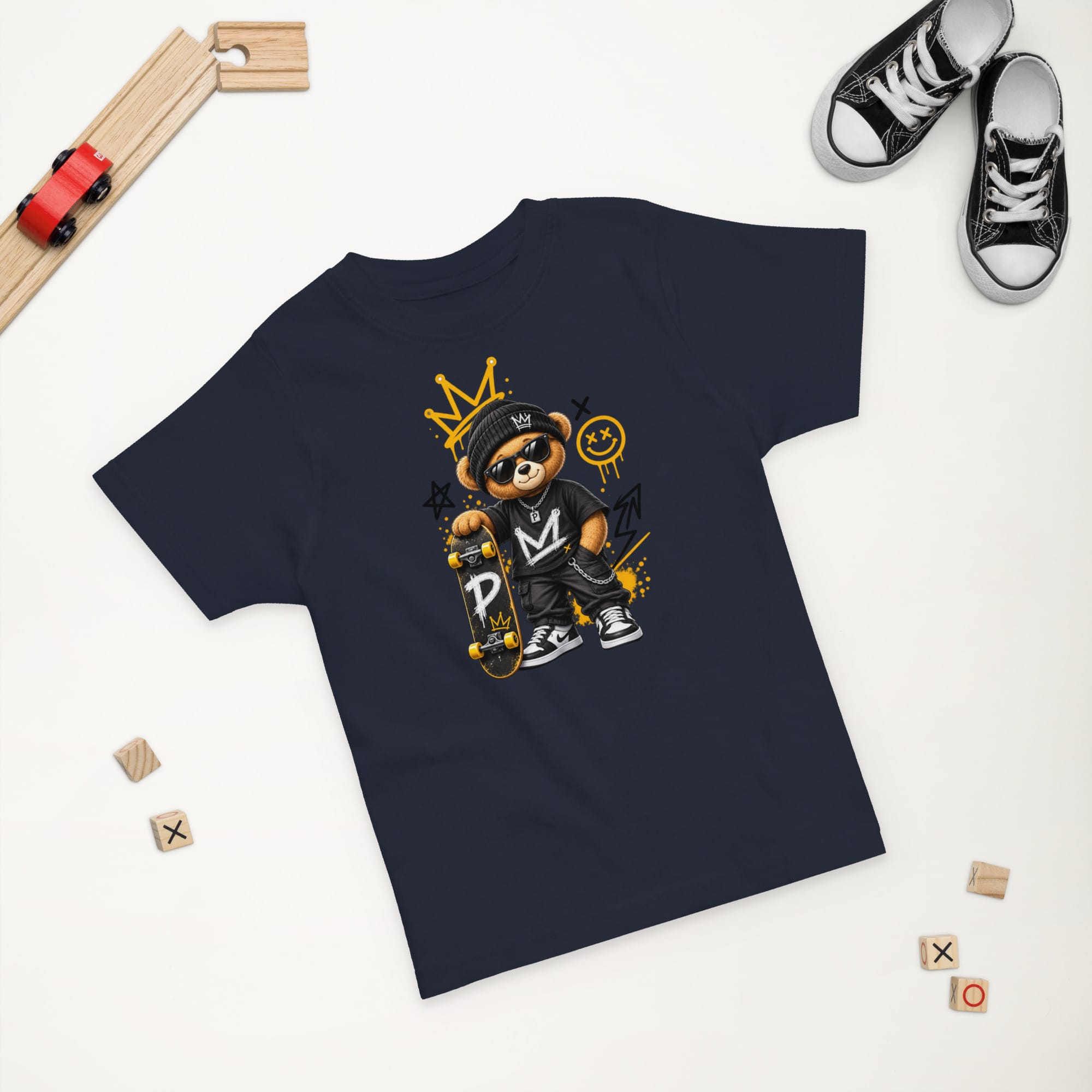 Toddler Graphic T-Shirt | Pavibe Bear Streetwear - Image 13