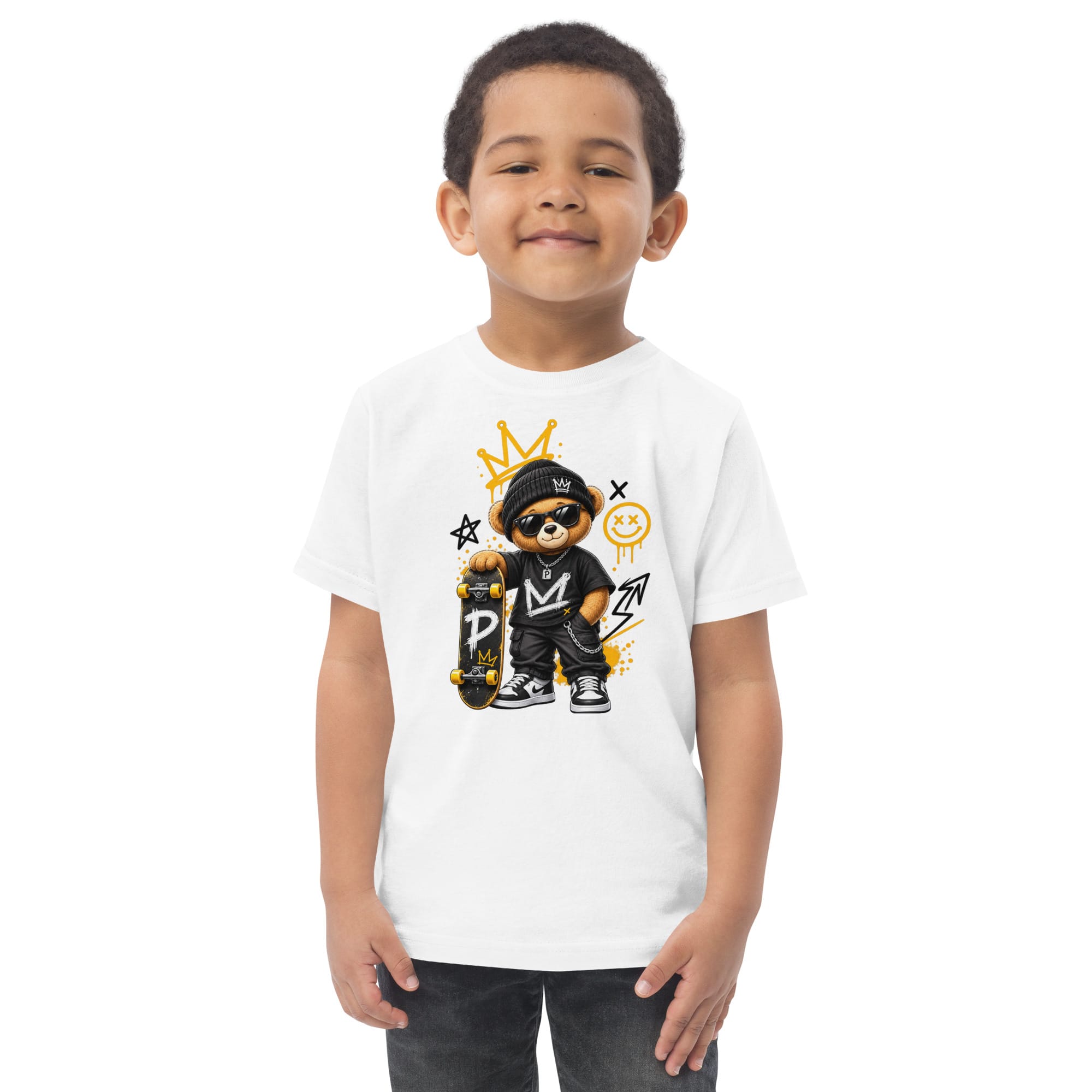 Toddler Graphic T-Shirt | Pavibe Bear Streetwear - Image 3