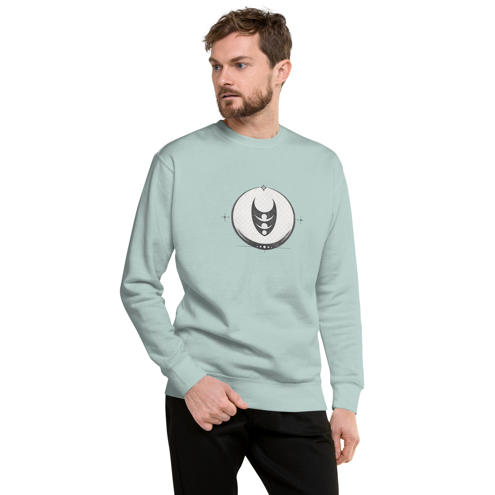 unisex premium sweatshirt agave front 6a6f88e423c33.jpg