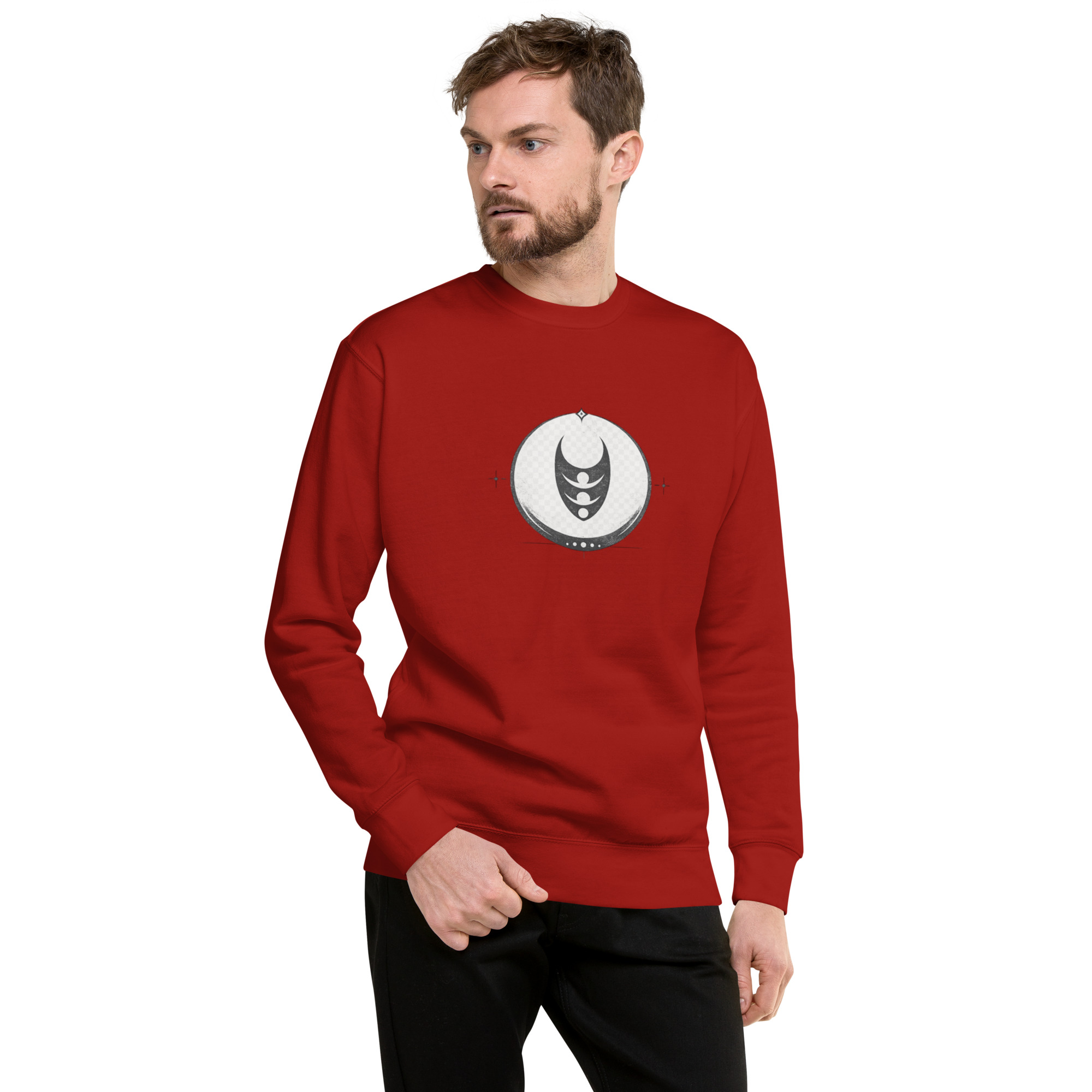 unisex premium sweatshirt cardinal front 6a6f88e42449f.jpg