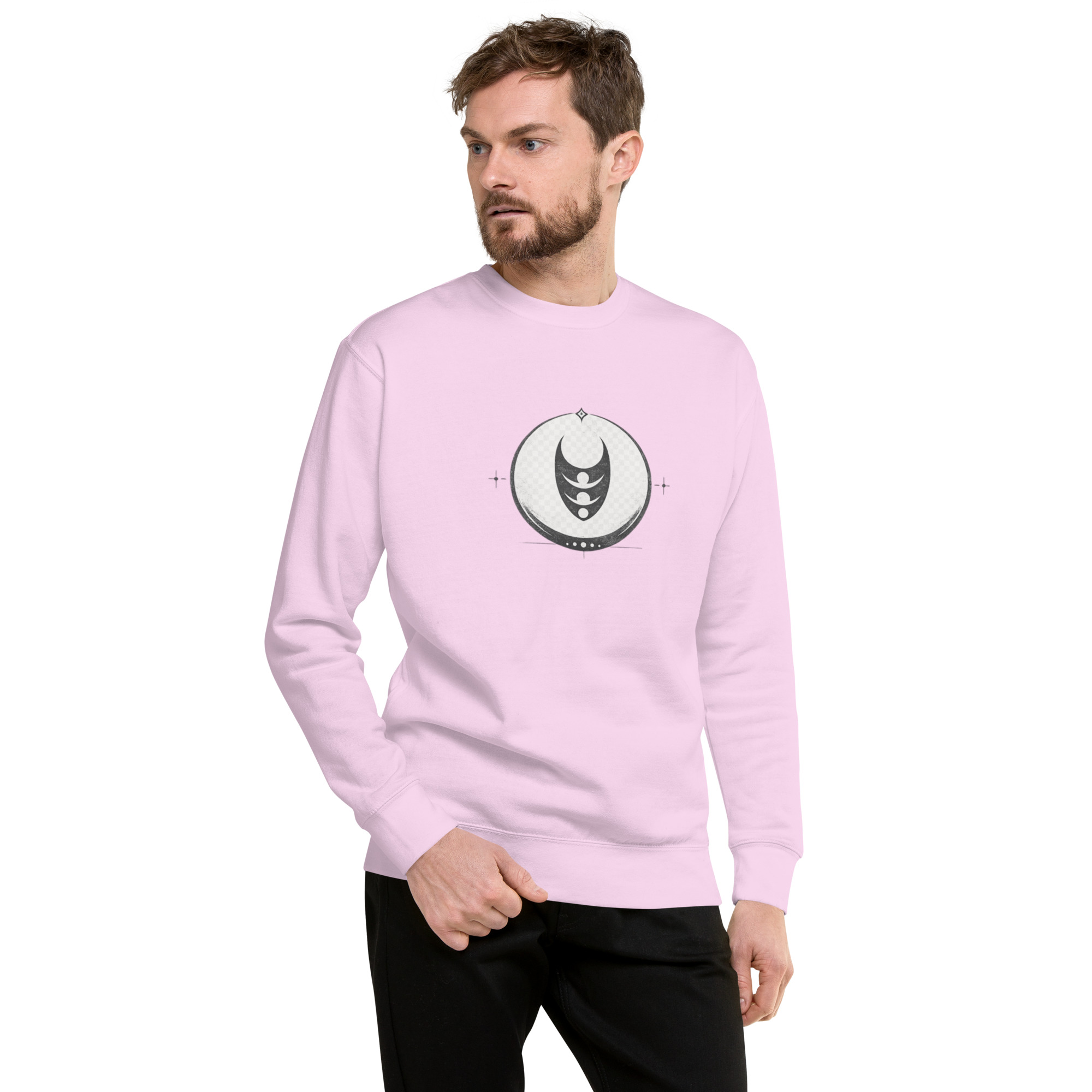 unisex premium sweatshirt lavender front 6a6f88e424671.jpg