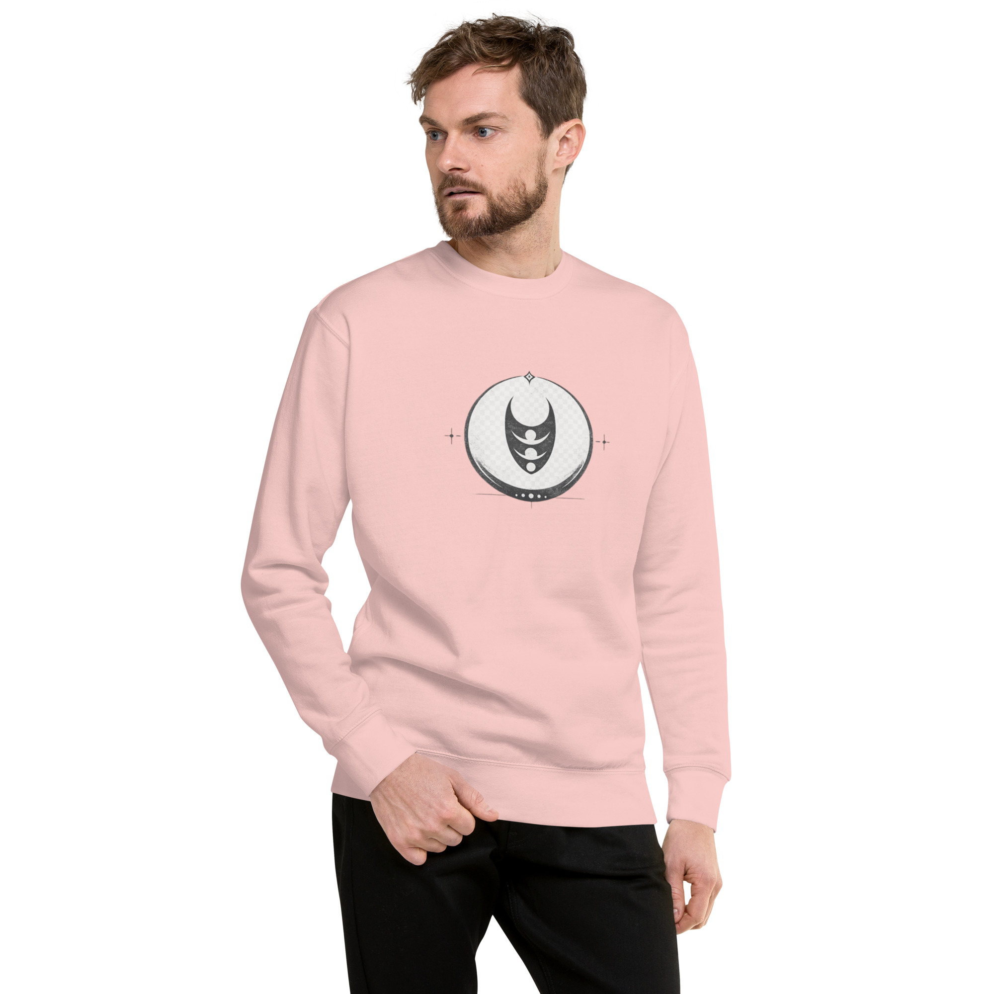 unisex premium sweatshirt light pink front 6a6f88e424638.jpg