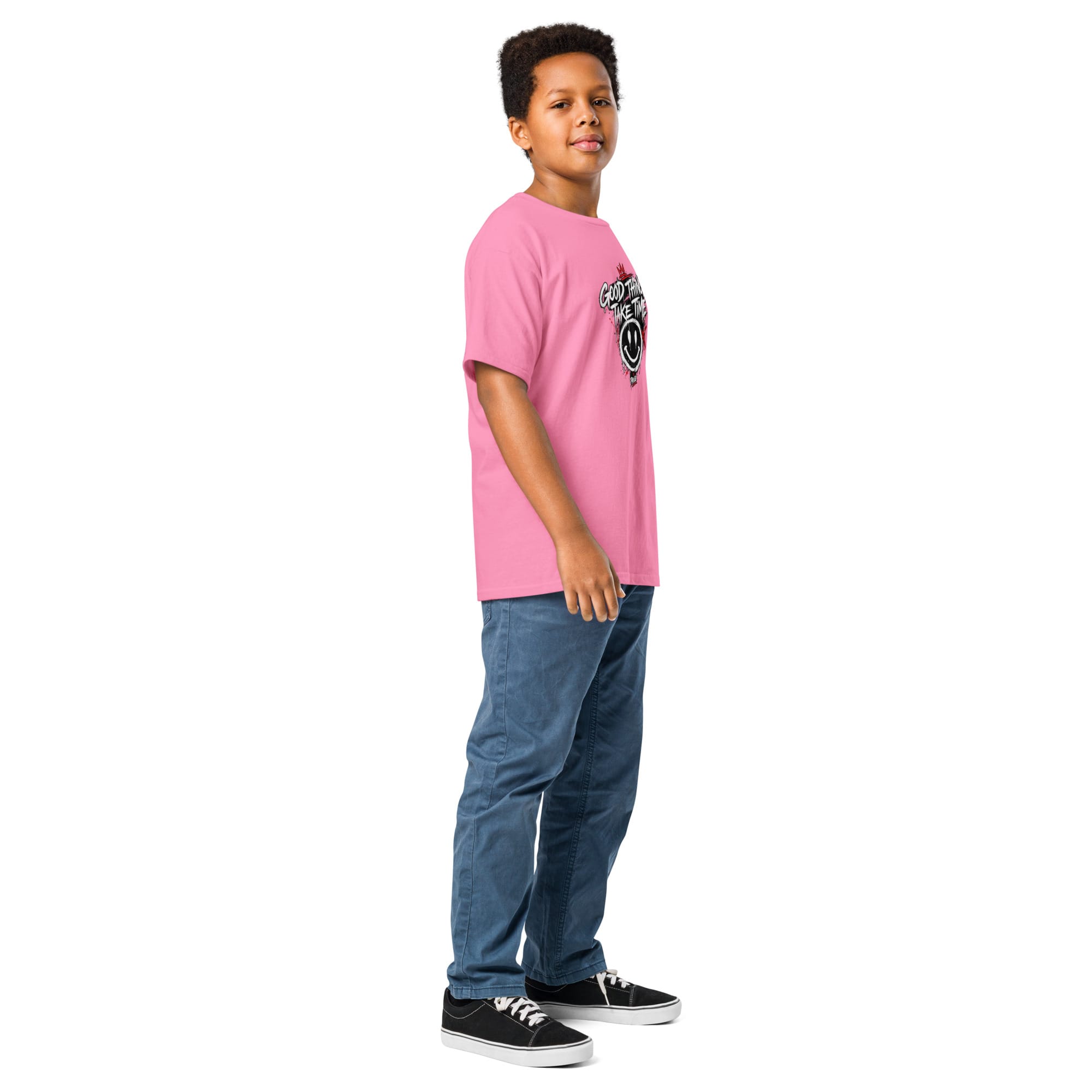 Kids Graphic T-Shirt | Pavibe Good Things Take Time - Image 68