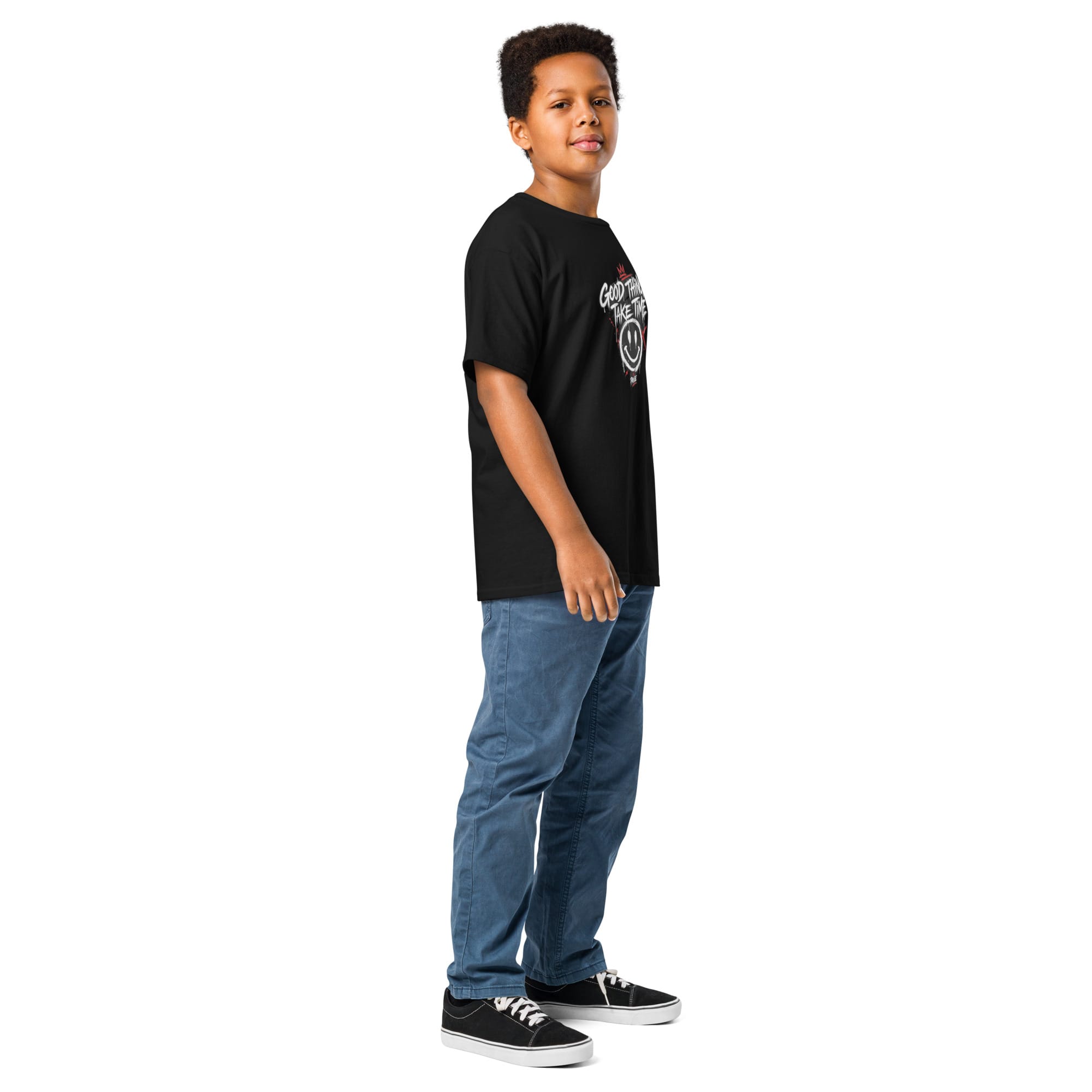 Kids Graphic T-Shirt | Pavibe Good Things Take Time - Image 53