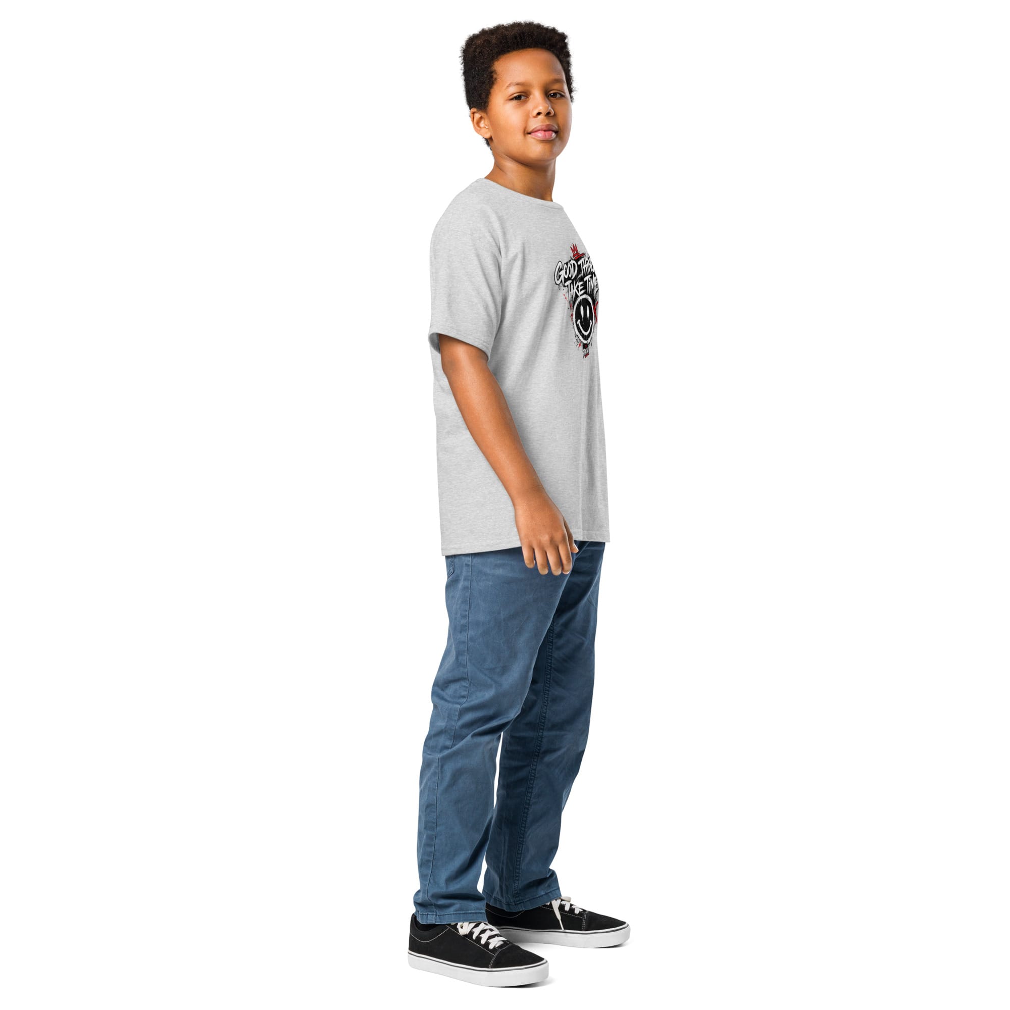 Kids Graphic T-Shirt | Pavibe Good Things Take Time - Image 77
