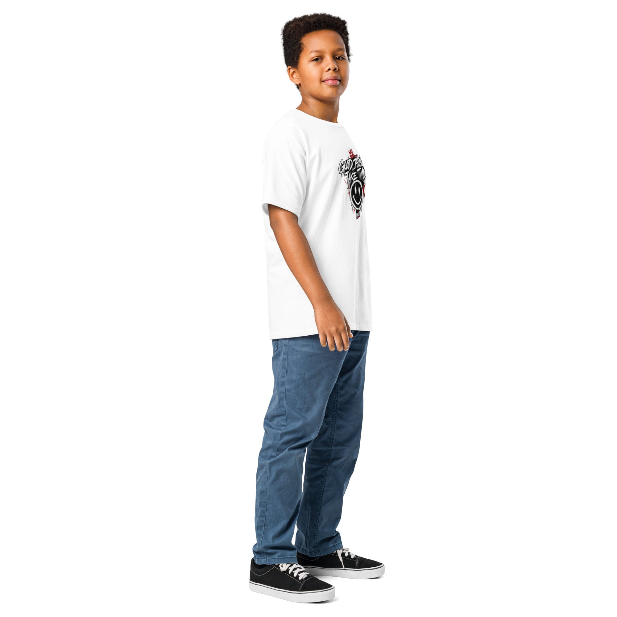 Kids Graphic T-Shirt | Pavibe Good Things Take Time - Image 86