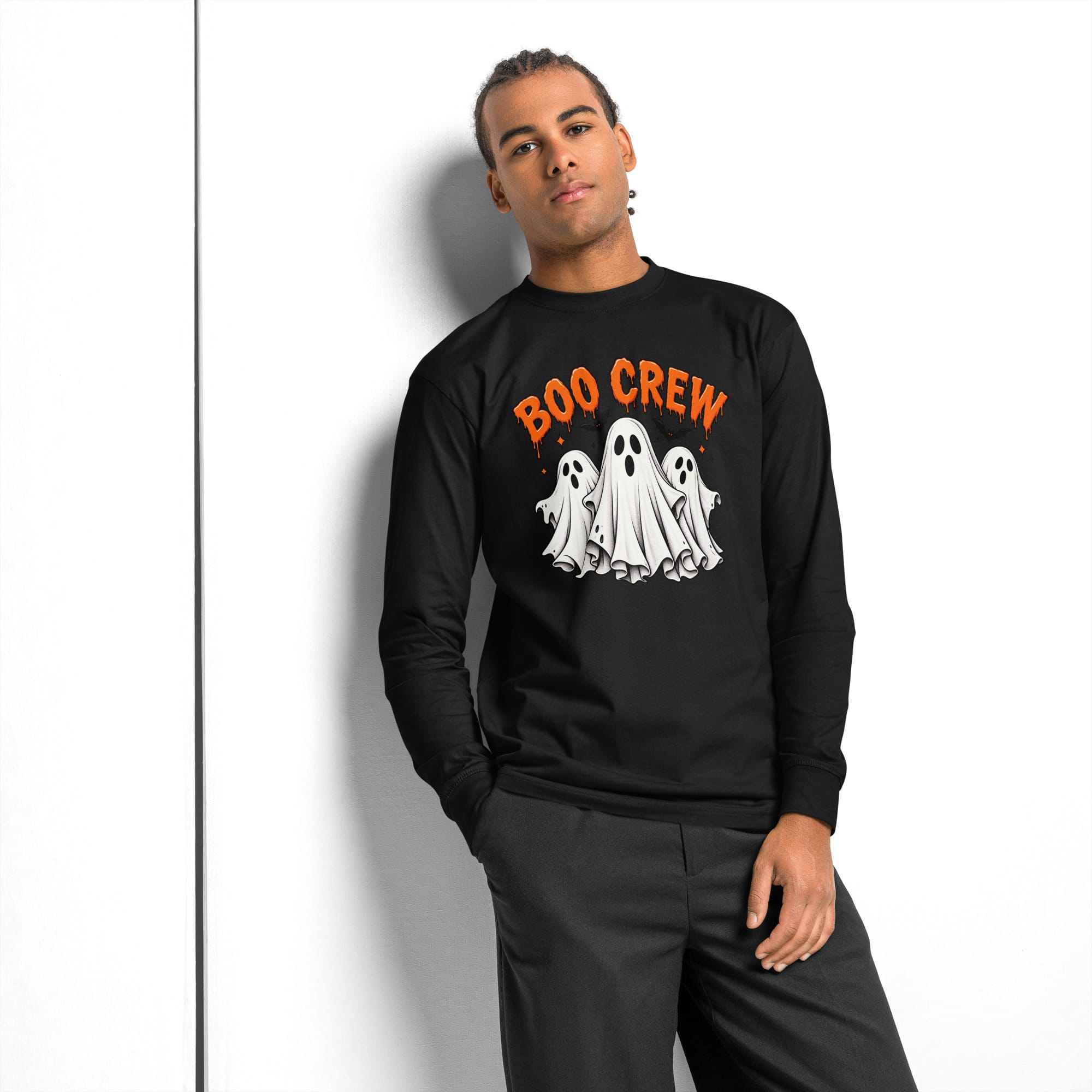 Men's heavyweight long sleeve t-shirt - Image 2
