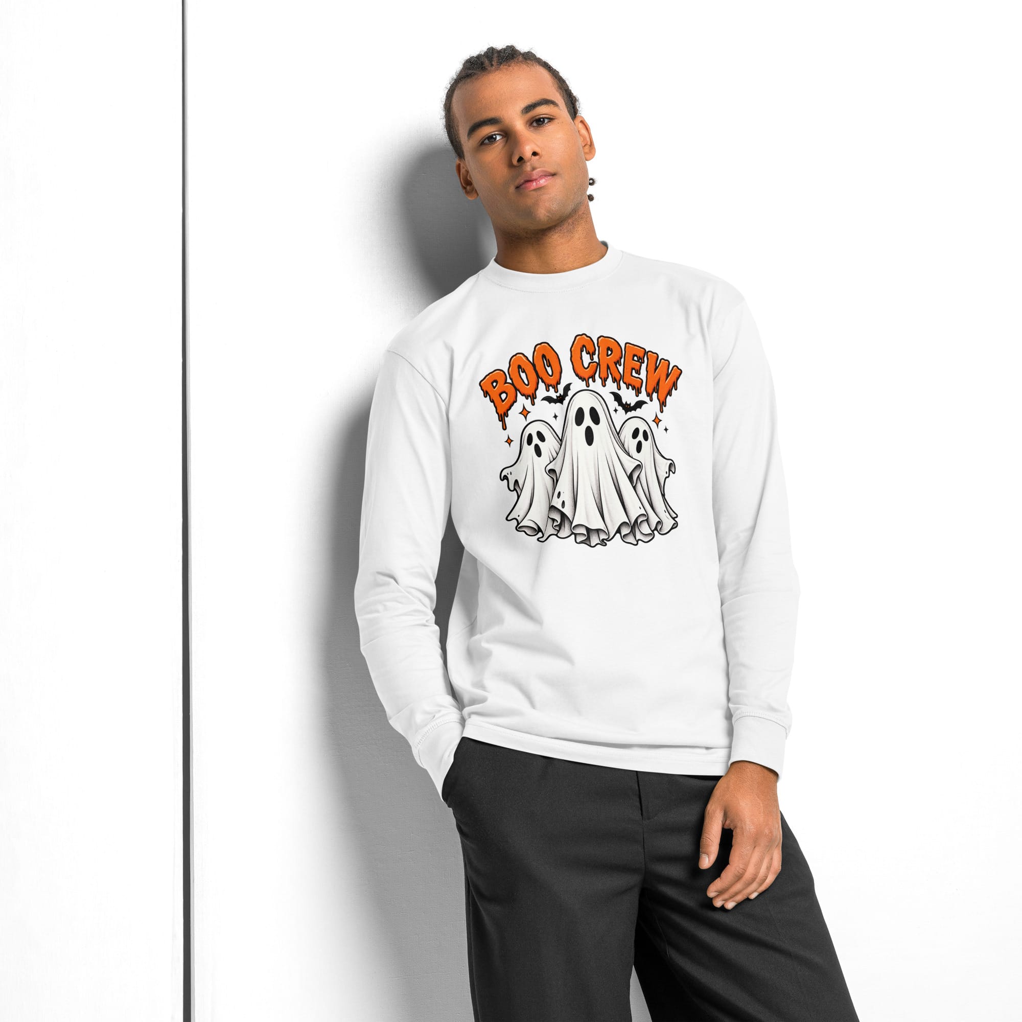 Men's heavyweight long sleeve t-shirt - Image 5