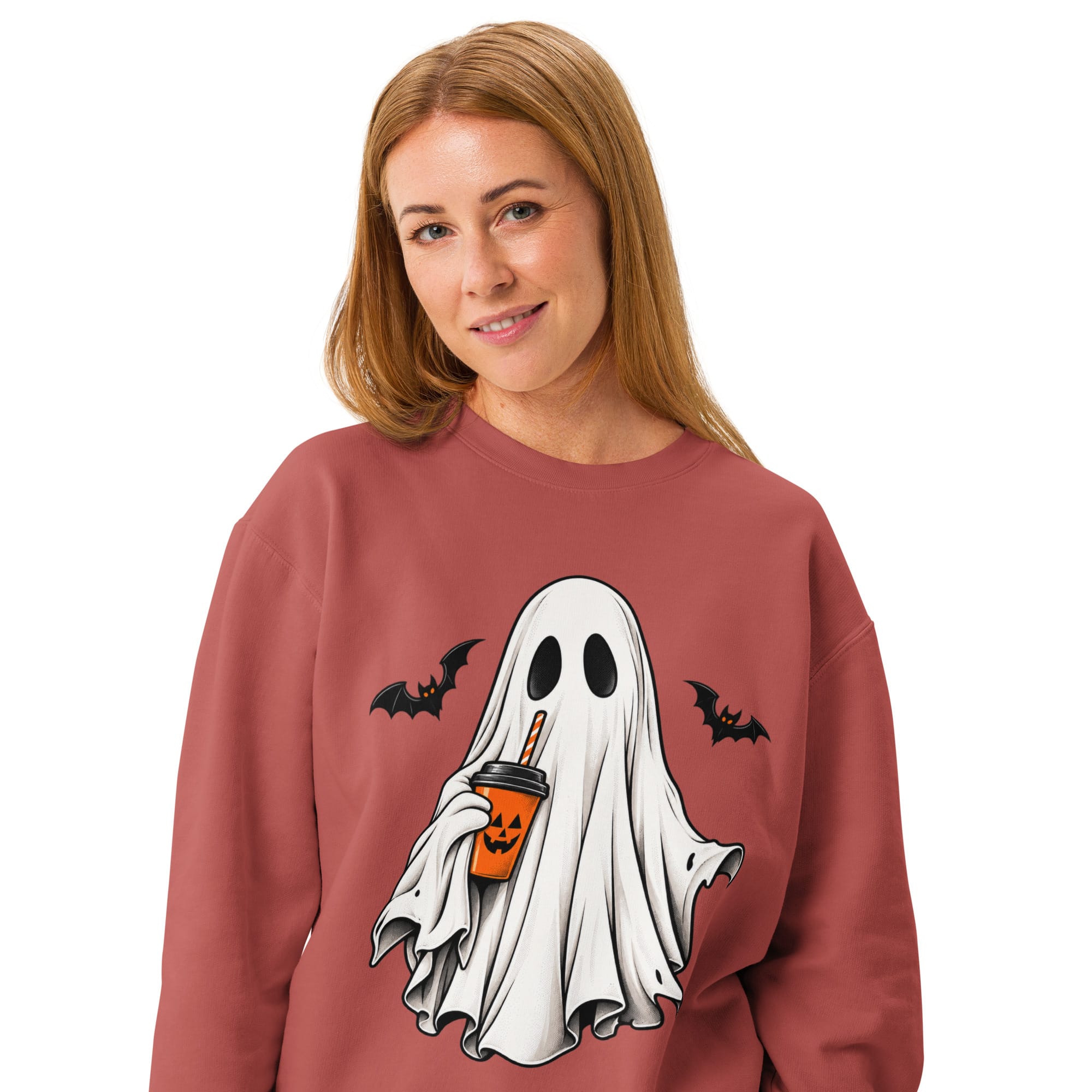 Ghost Halloween Sweatshirt | Spooky Crewneck | Pavibe - Image 64