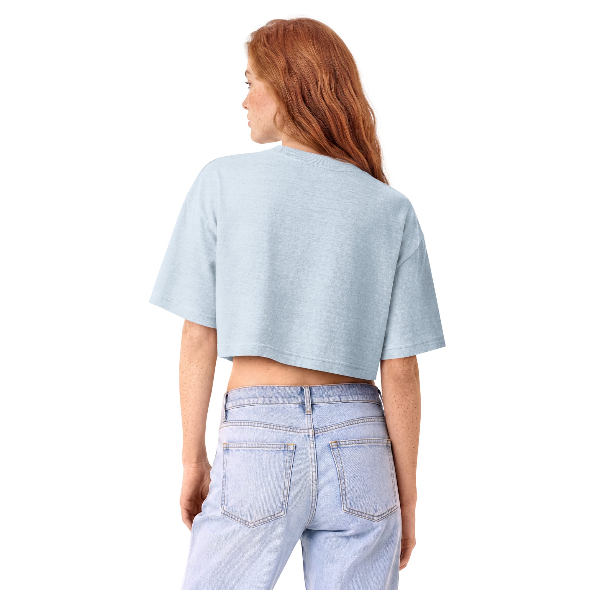 Women’s garment dye cropped tee - Image 11