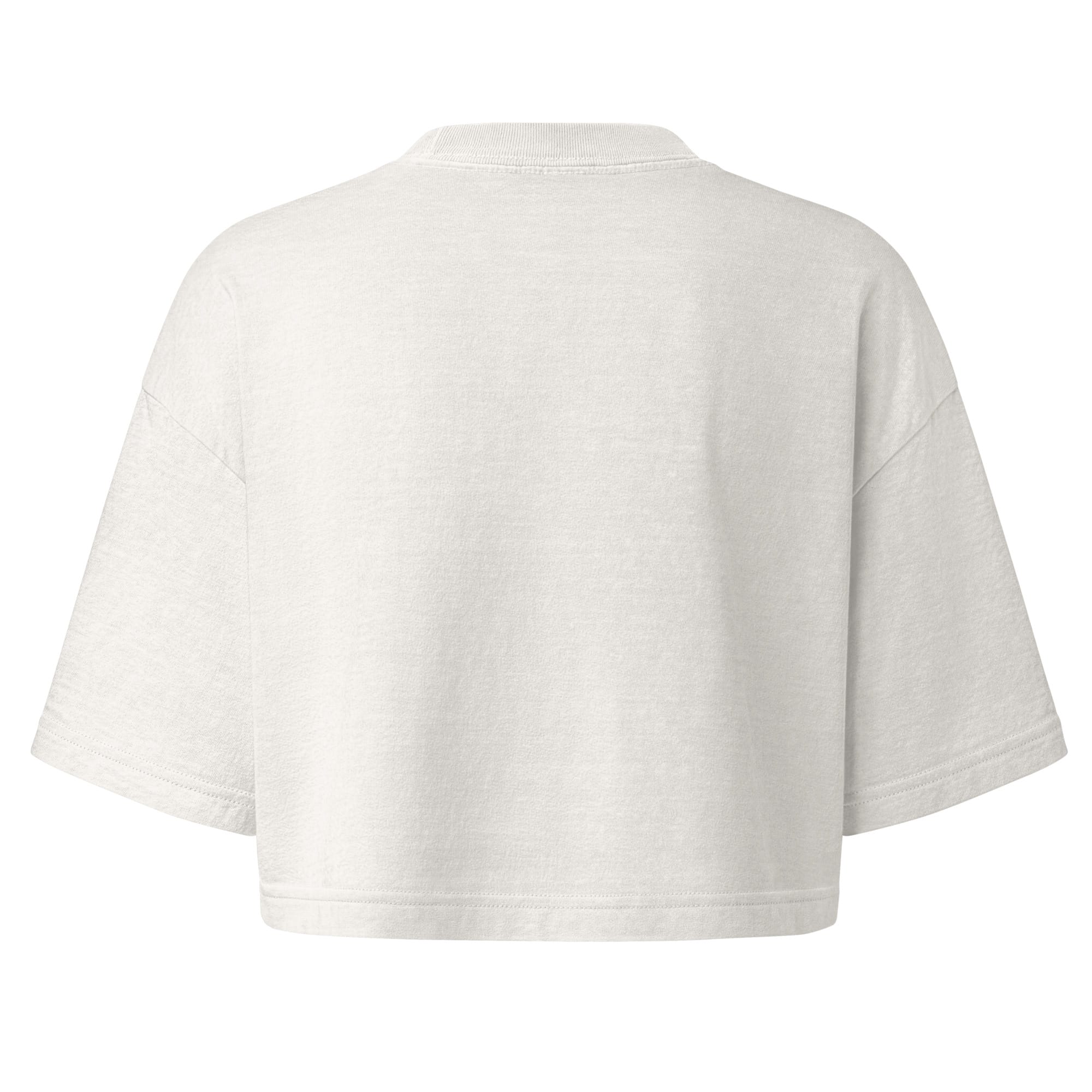 Women’s garment dye cropped tee - Image 7