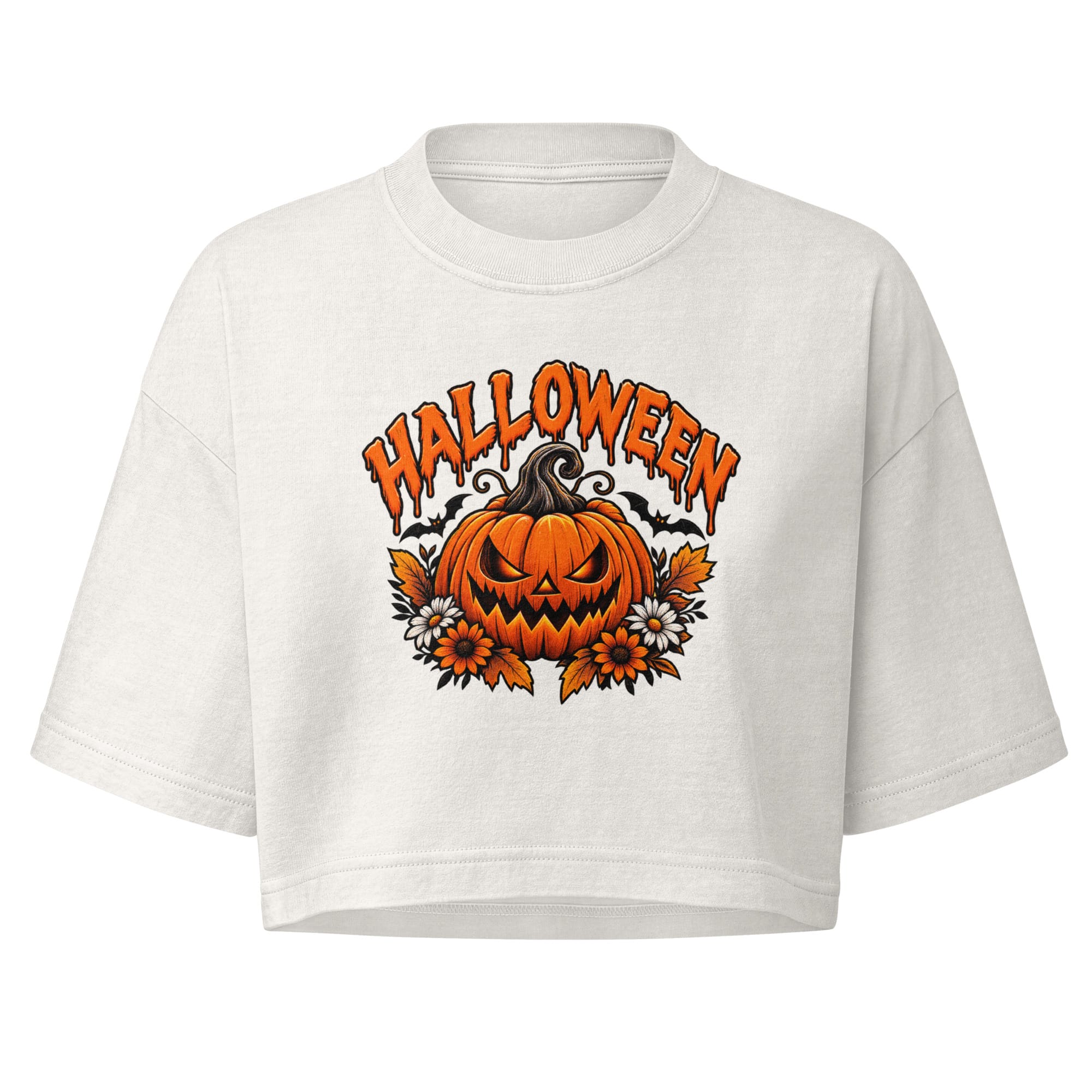 Women’s garment dye cropped tee - Image 4