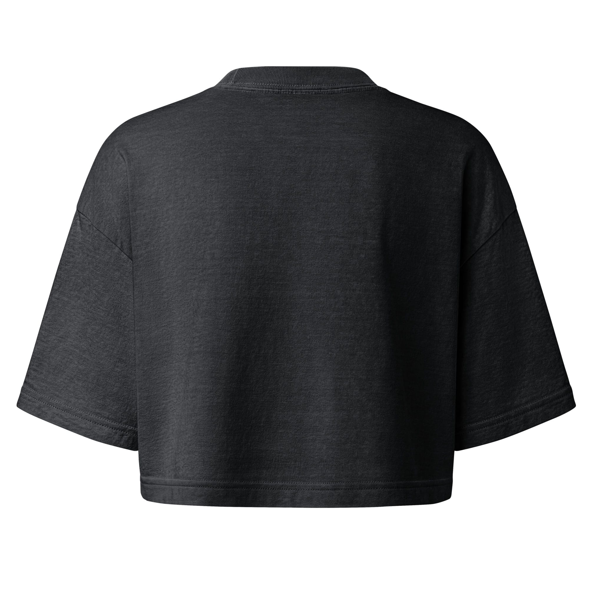 Women’s garment dye cropped tee - Image 5