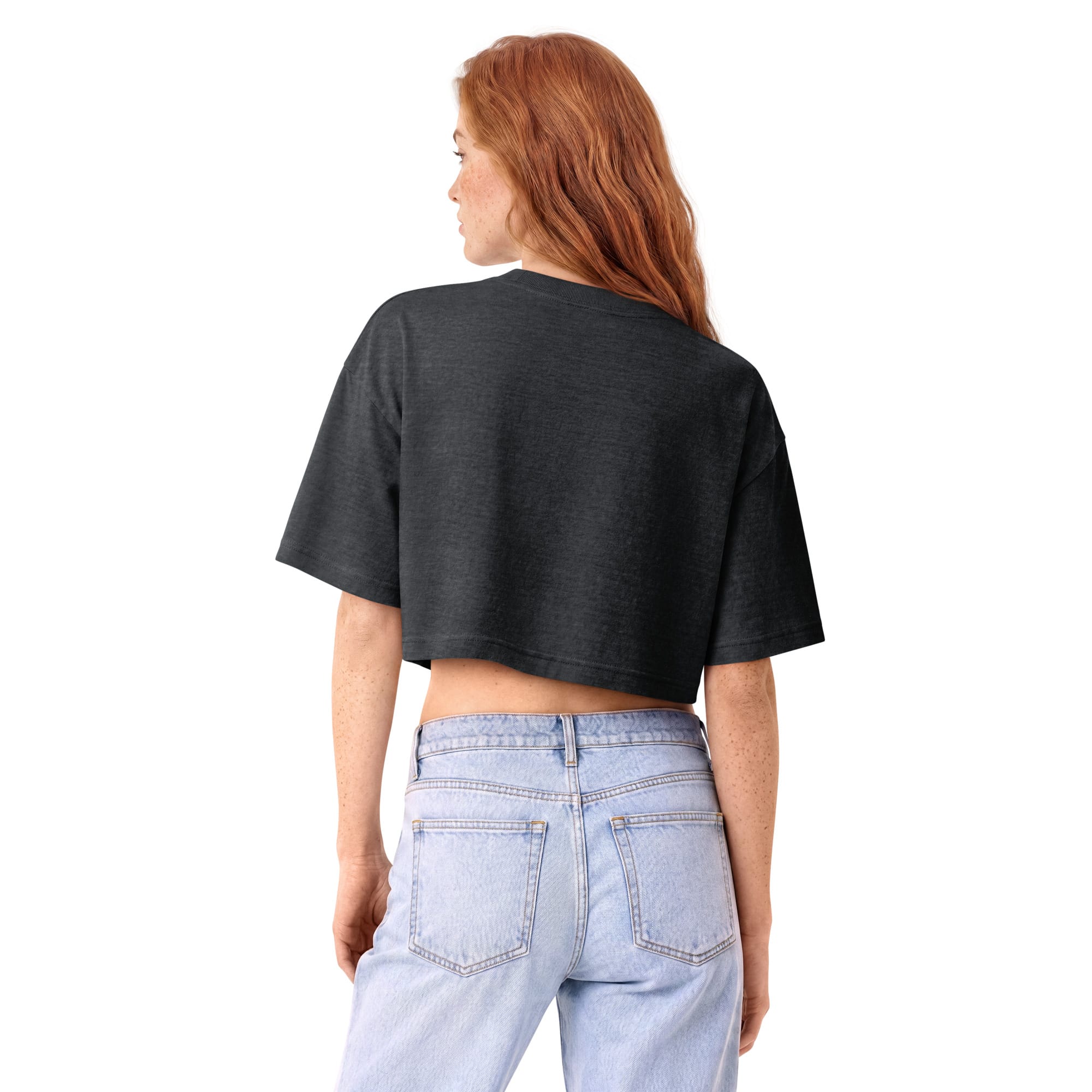 Women’s garment dye cropped tee - Image 10