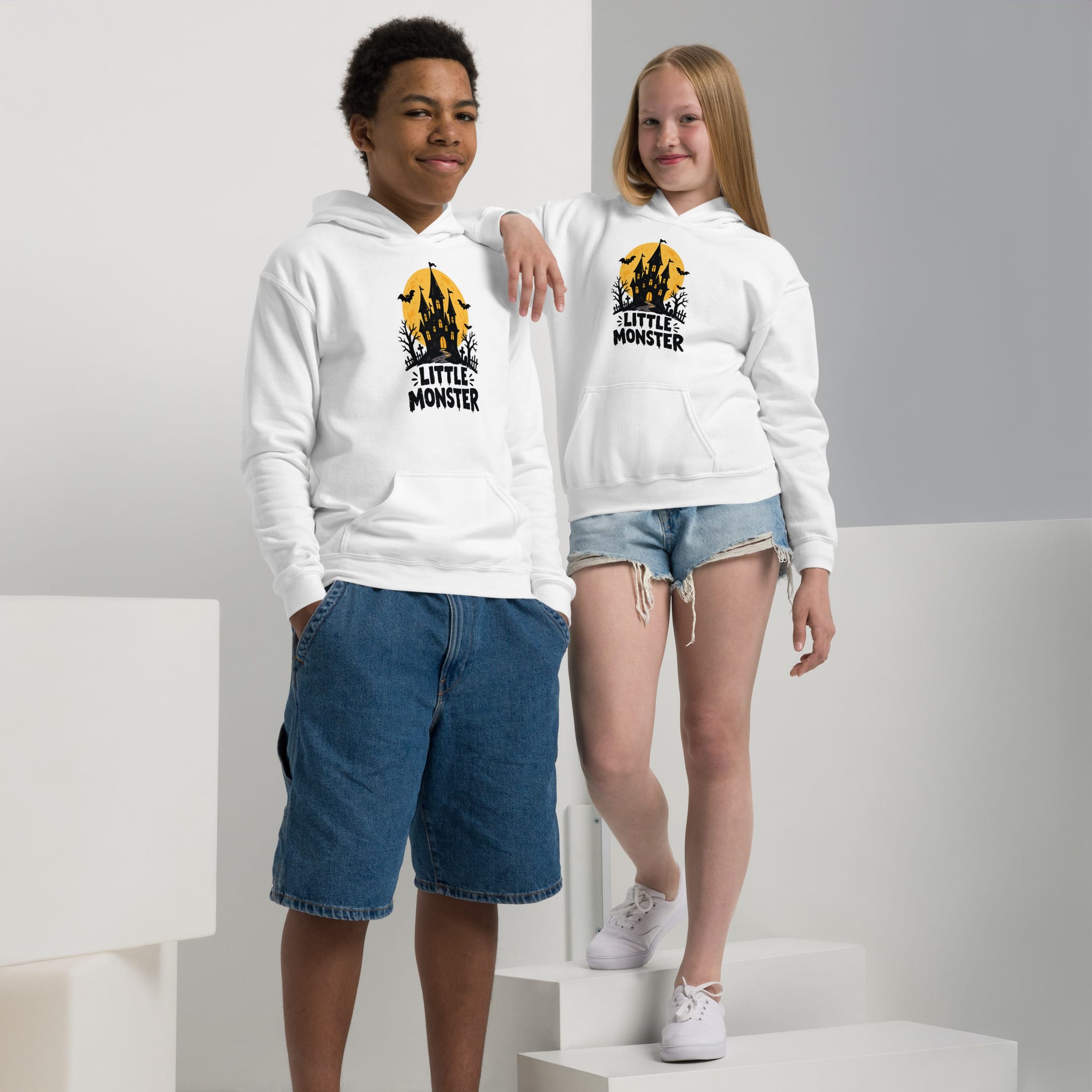 Youth heavy blend hoodie - Image 14
